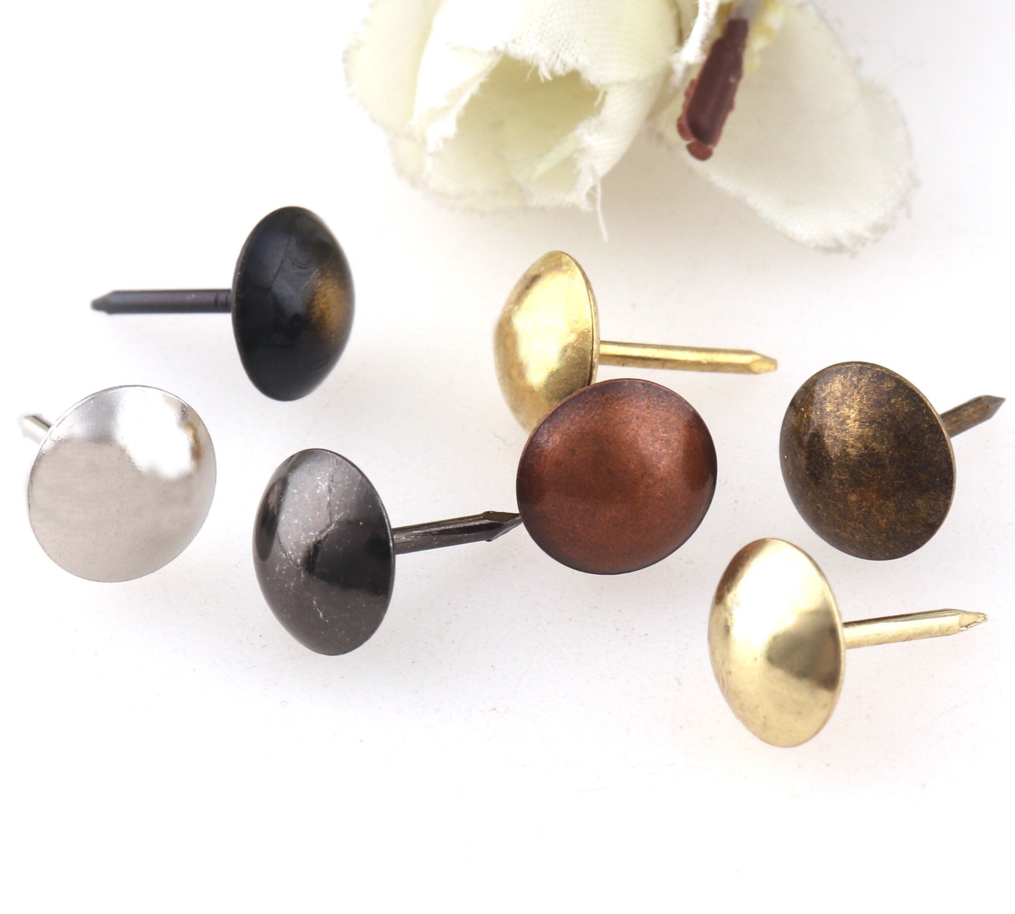 Round Head Decorative Nailsgold Rustic Nailhook Nailcraft Etsy Australia