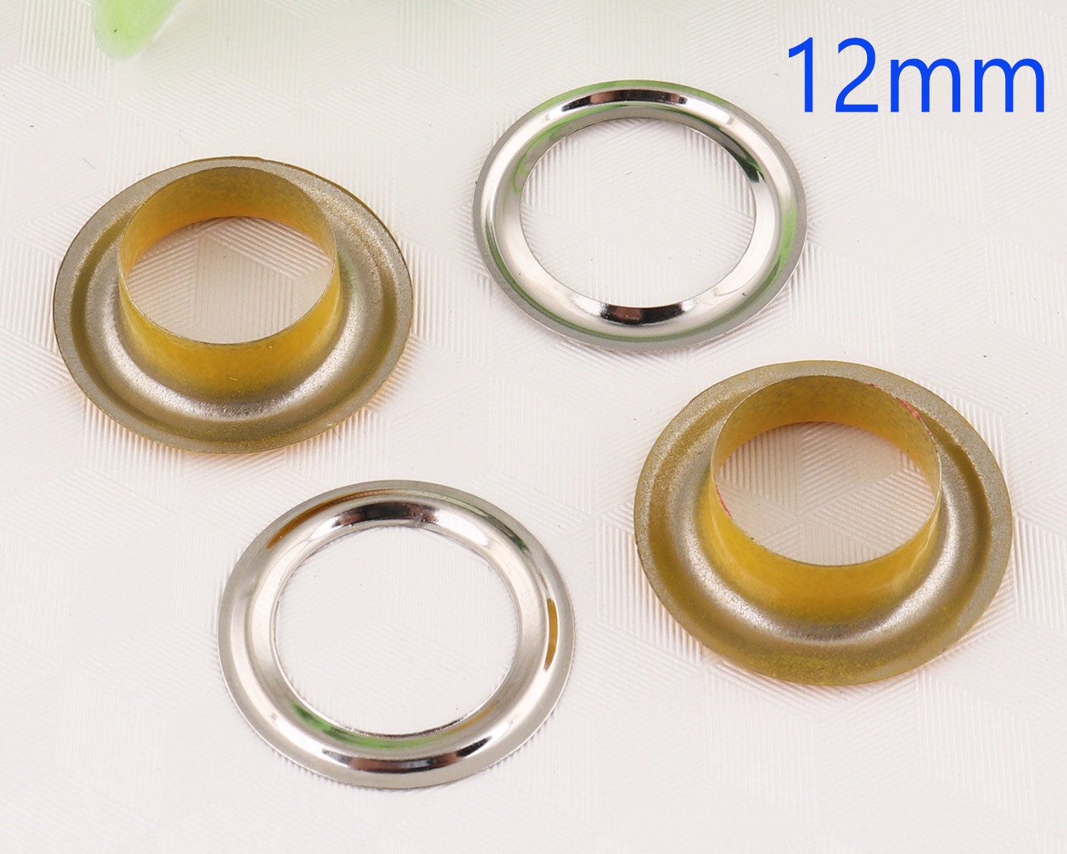 12 mm Metal Eyelets20 pcs amarillos ojales Grommets con Etsy España