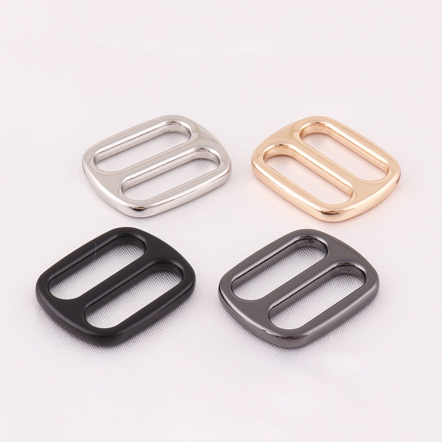 1'' Trap Adjuster Slide Buckle,metal Adjustable Straps Buckle,tri-glide  Slide Belt Buckle,adjustable Strap Handbag Hardware 6 Pcs 25 Mm 