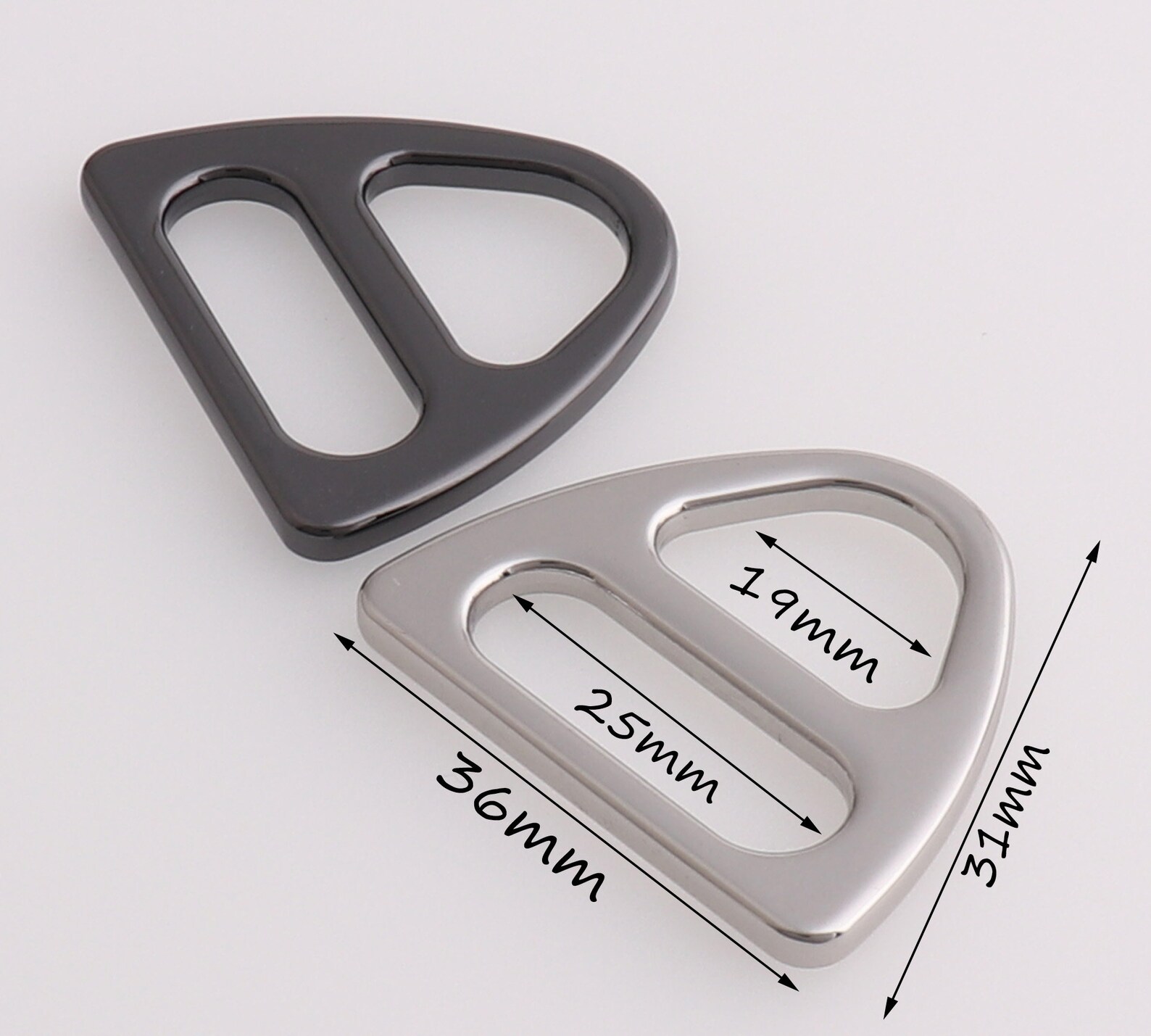 Slider Buckle Triangle Strap Buckles Belt Buckle Belf Buckle Etsy