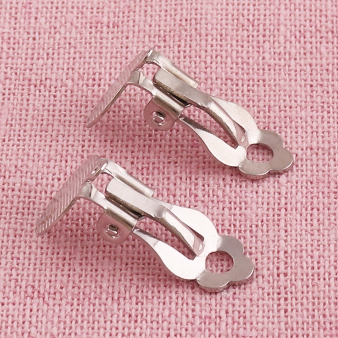 Earring Clip Clip on Earring Converter Findings Clip 8pairs Clip on