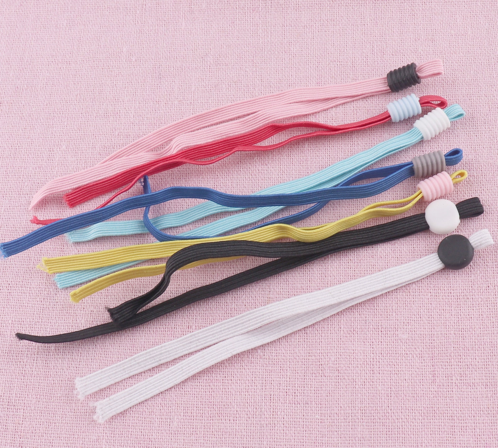 Silicone Cord Stopper1/4''colorful Elastic Cordcord Etsy