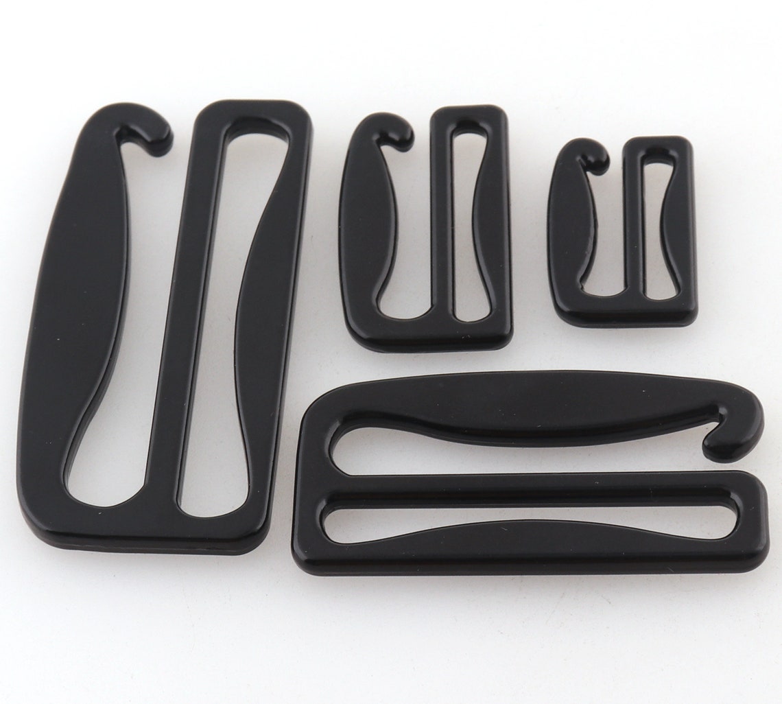 Bra Strap Slider G Hooks in Blackclothing Accessoriesbra Etsy