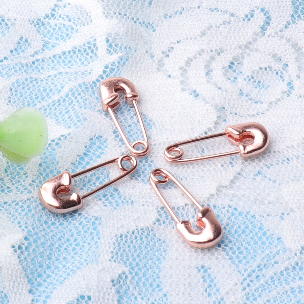 Metal Pins Clothes Pins Rose Gold Safety Pins Brooch Pins Kilt Etsy