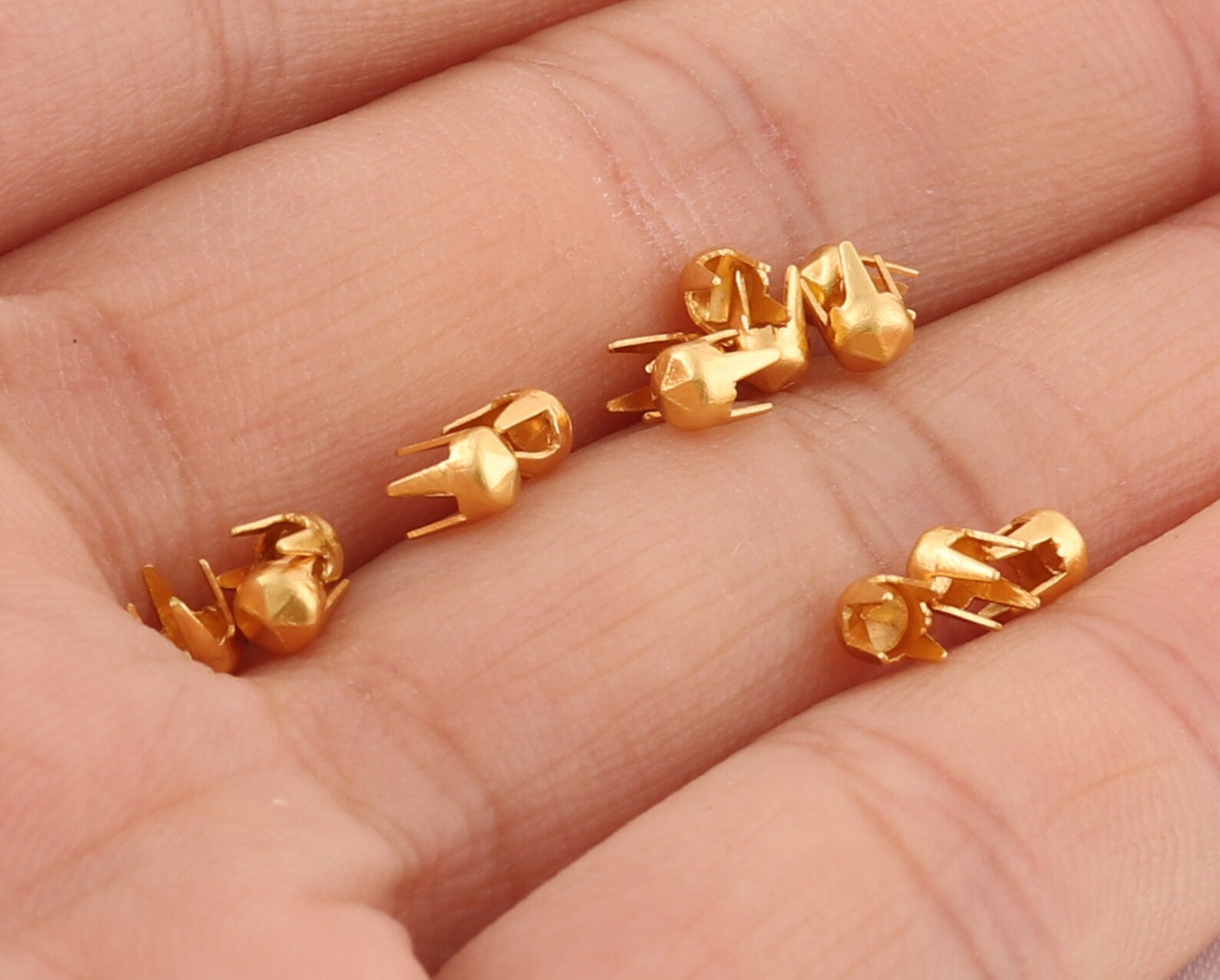 34 Mm Metal Rivets Leather Rivetsgold Prongs 4 Feet Etsy