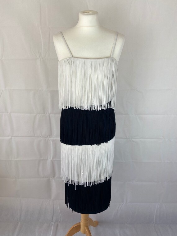 white 20s dress