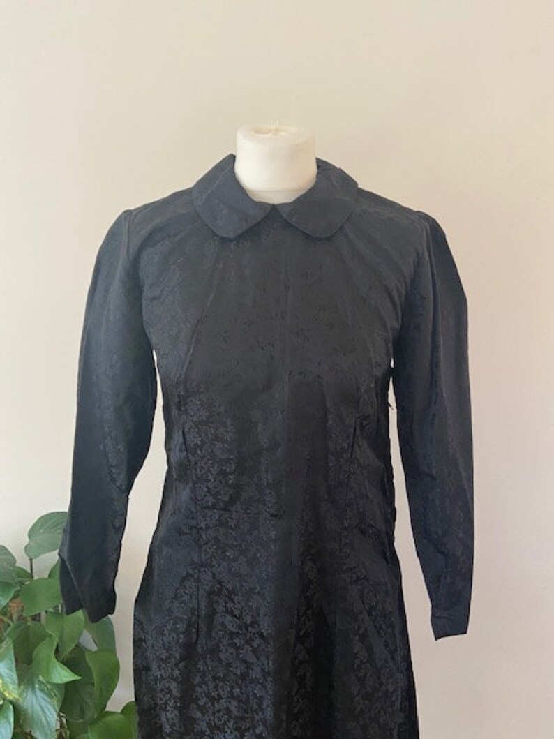 Black 60/'s Shift Dress