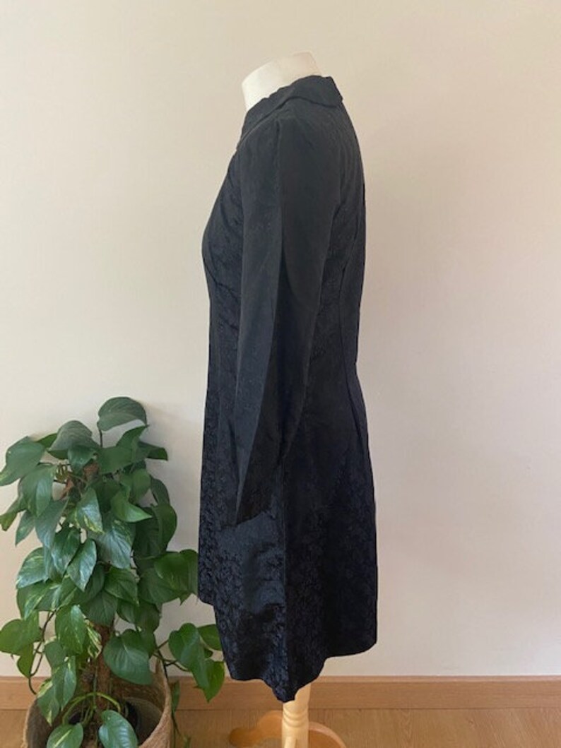 Black 60/'s Shift Dress