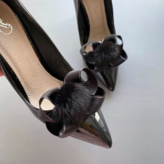 MINK SHOE CLIPS MINK SHOE CLIPS