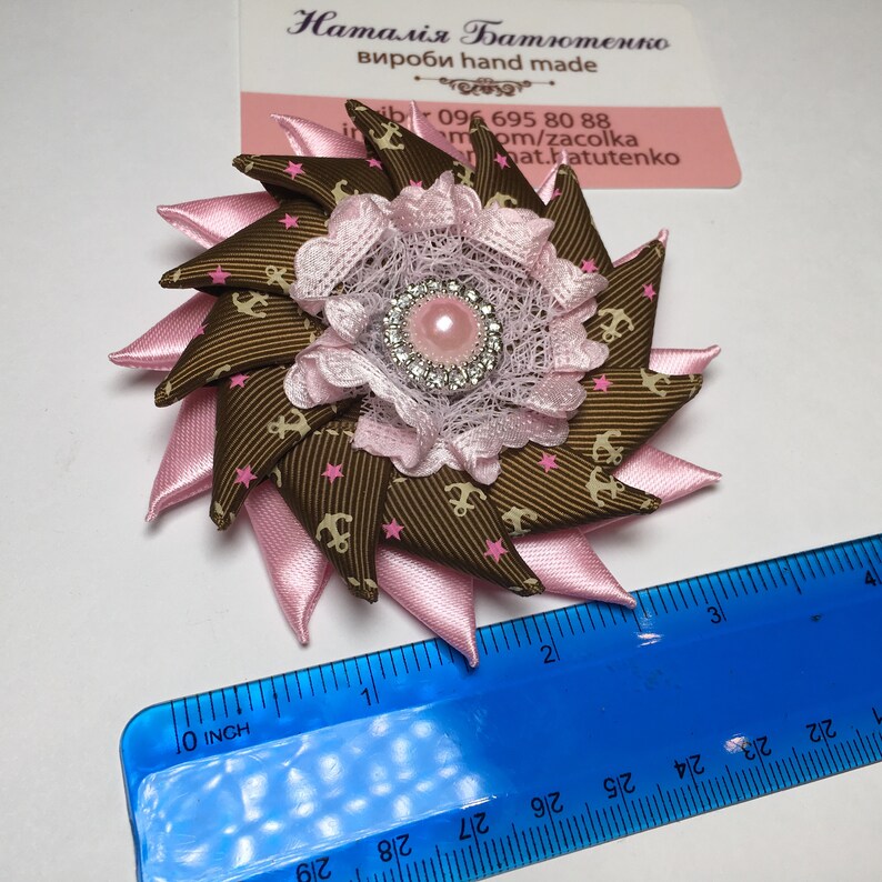 Brooch order. Brown Bow brooch. Brooch for women. Etsy