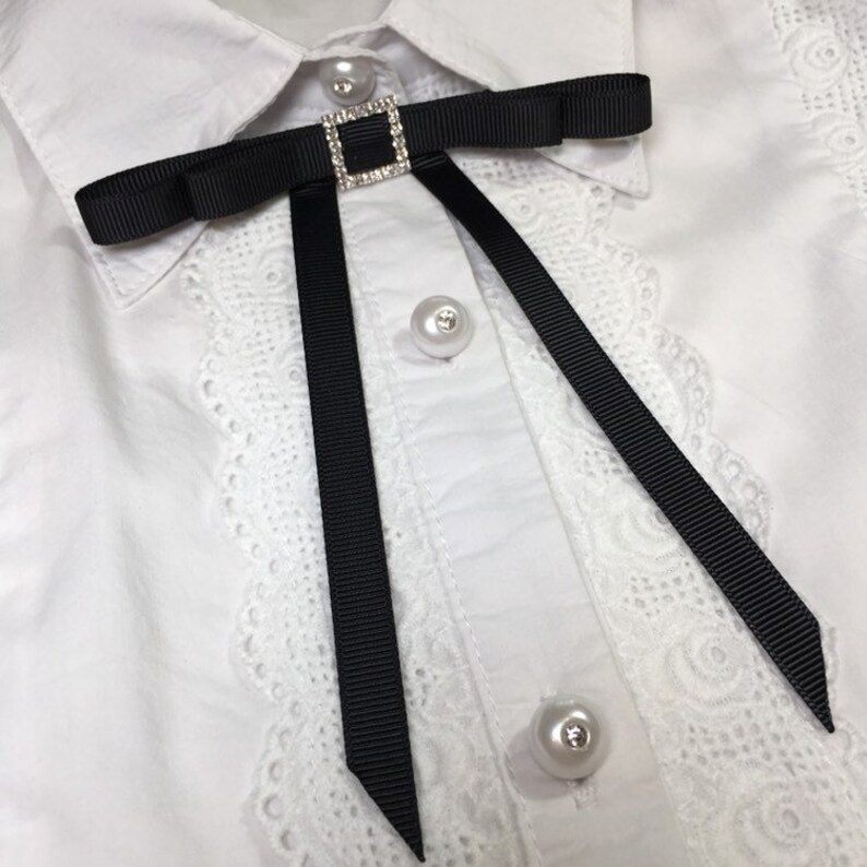 Western bow tie for women. Cowboy ties handmade. Accessory for Etsy