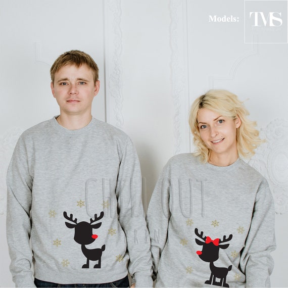 Matching Family Christmas Sweater and Me - Etsy