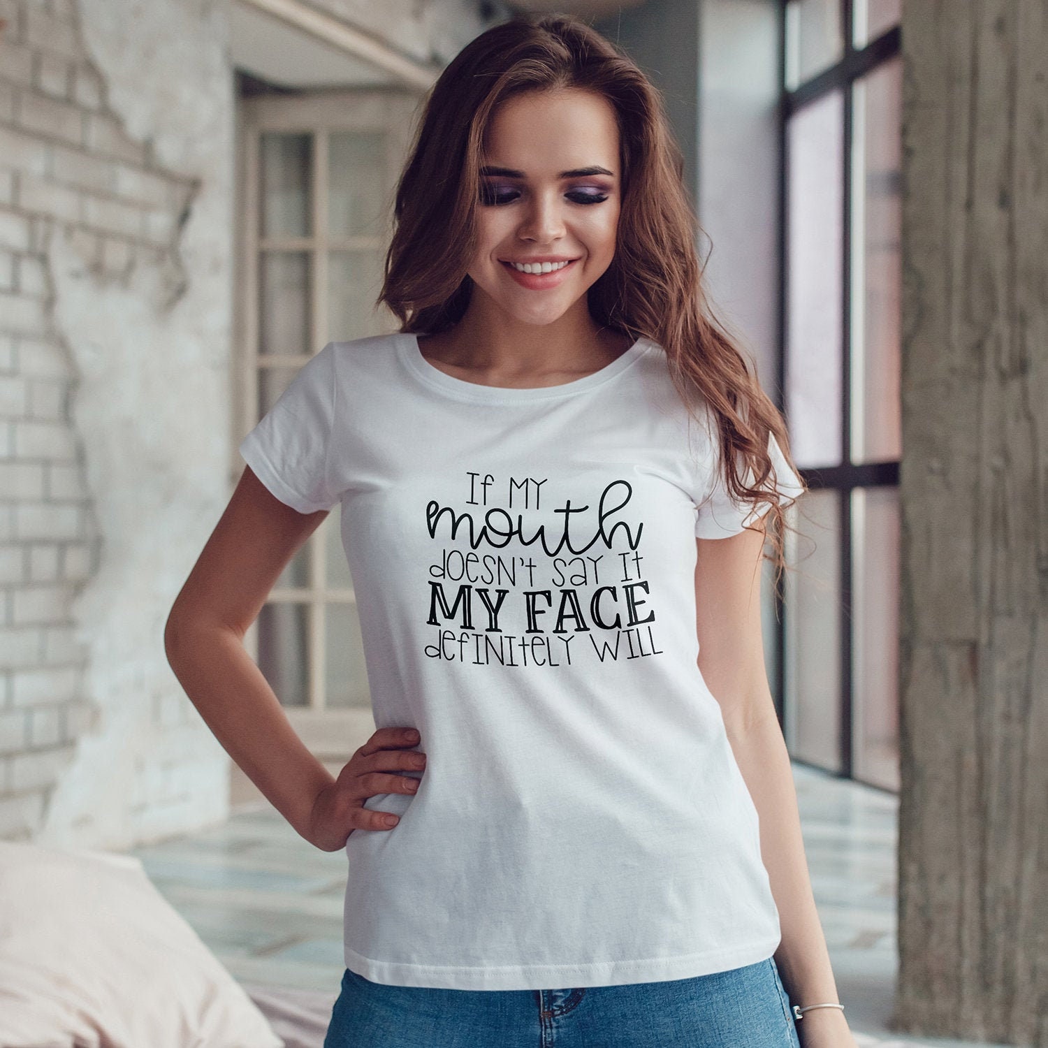Produktion internettet Faciliteter Funny Tshirt Woman T-shirt Woman Top Women Clothing Gift for - Etsy