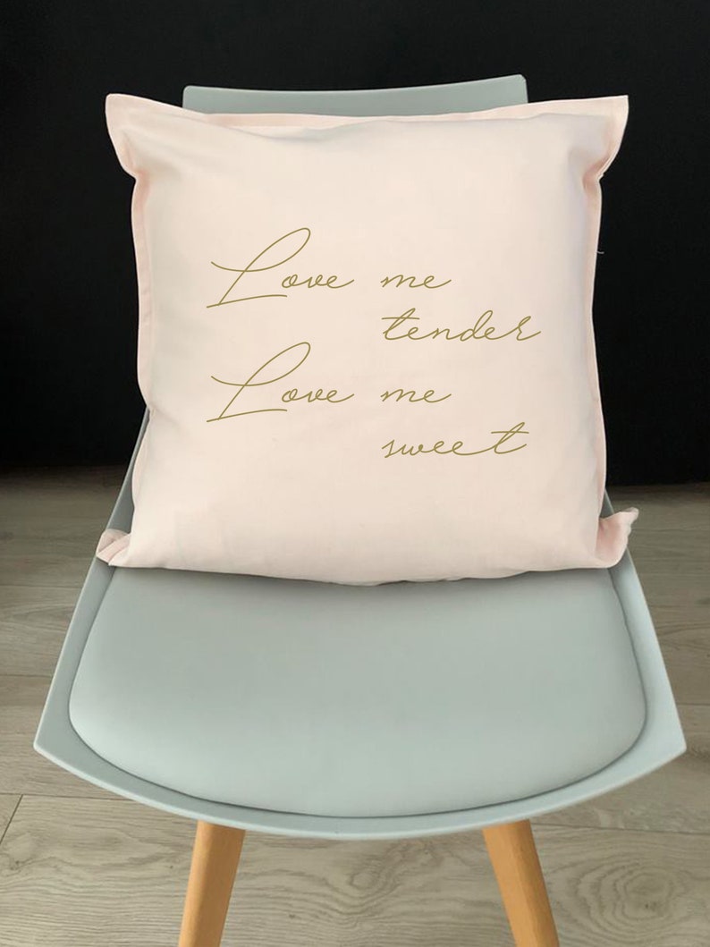 Quote Pillow Elvis Presley Girlfriend Gift Throw Pillows Etsy