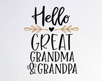 Download Hello Grandma Svg Etsy