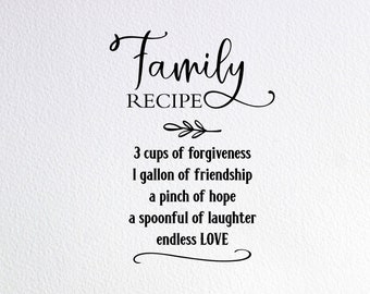 Download Family Recipe Svg Etsy