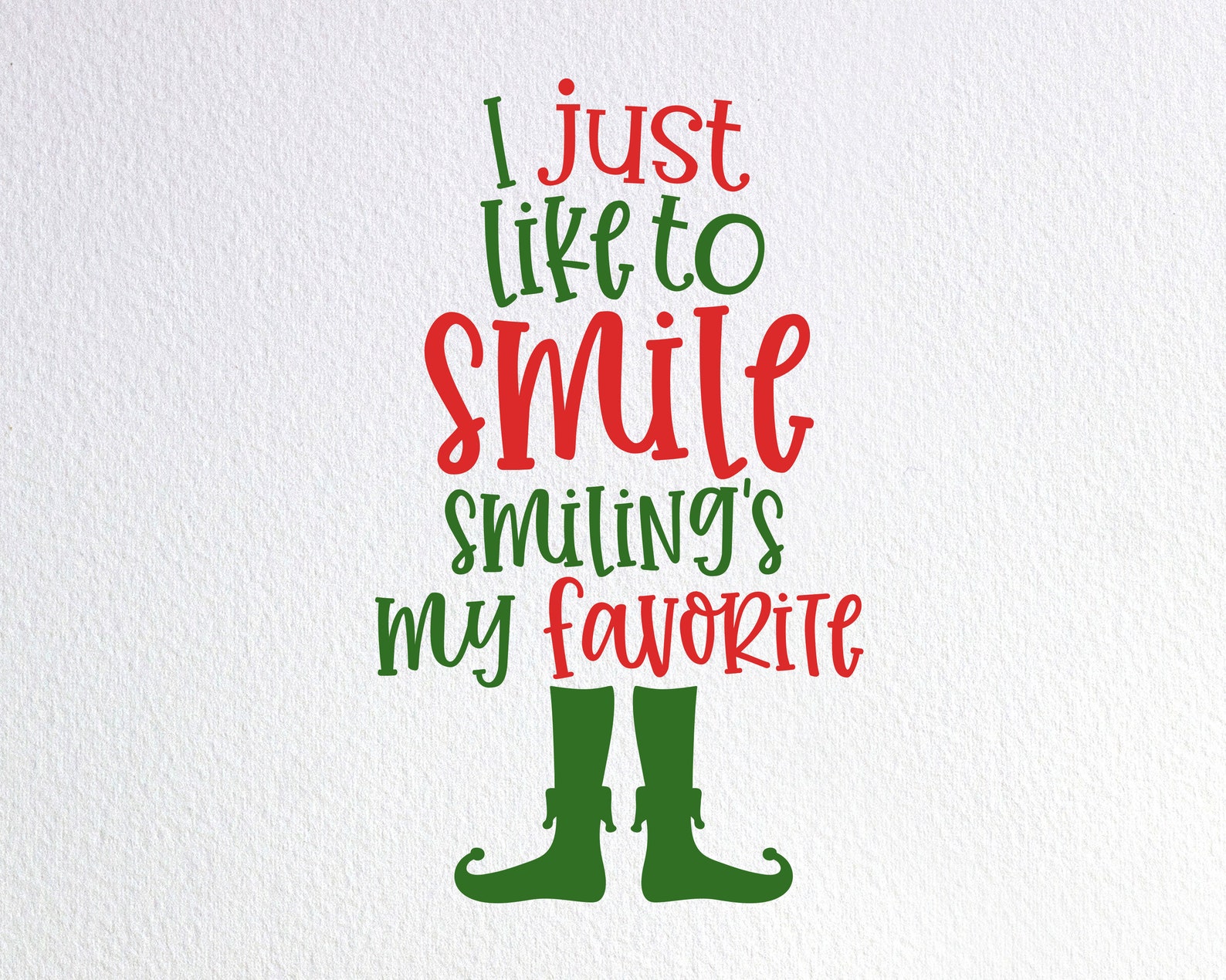 I Just Like to Smile Smiling's My Favorite Svg Funny | Etsy