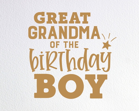 boy grandma shirt