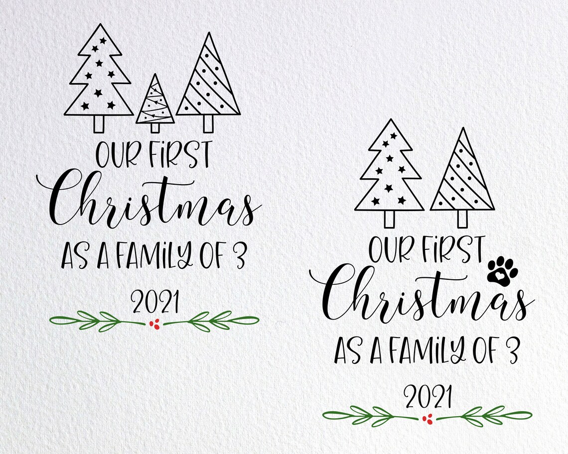 Our First Christmas As A Family 