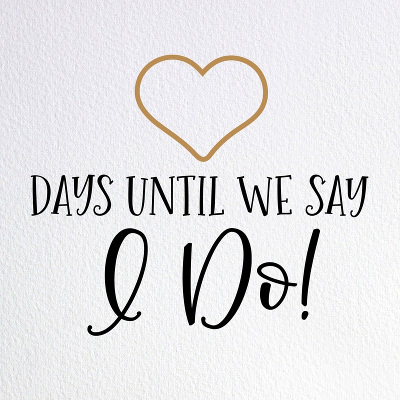 Days Until - Etsy