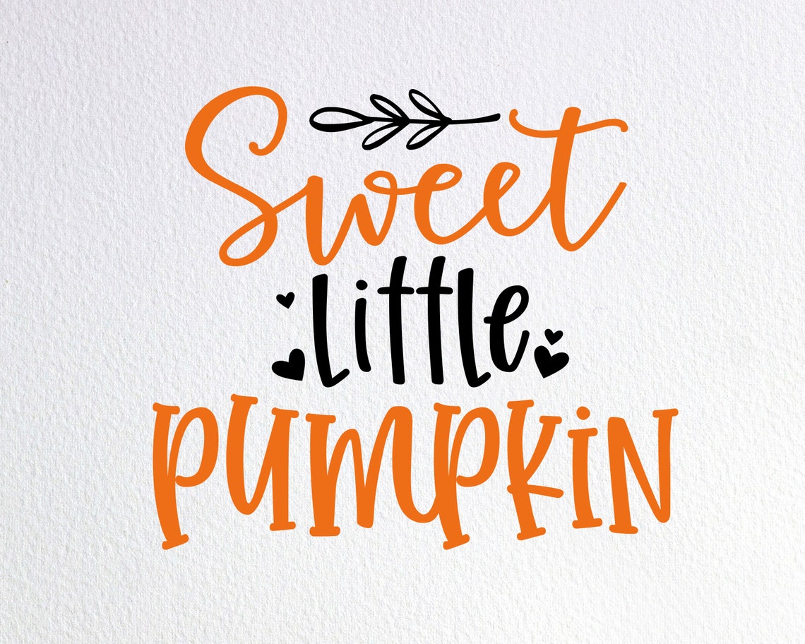 Sweet Little Pumpkin Svg Thanksgiving Pumpkin Onesie Svg - Etsy