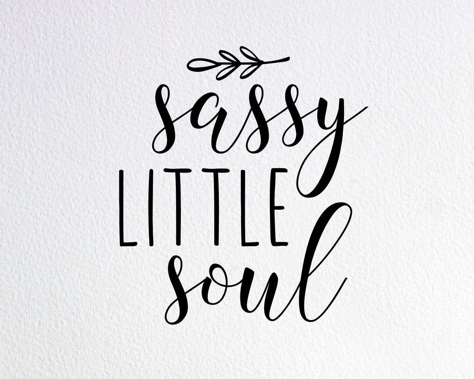 Sassy Little Soul Svg Baby Girl Shirt Svg Toddler Shirt Svg  Etsy