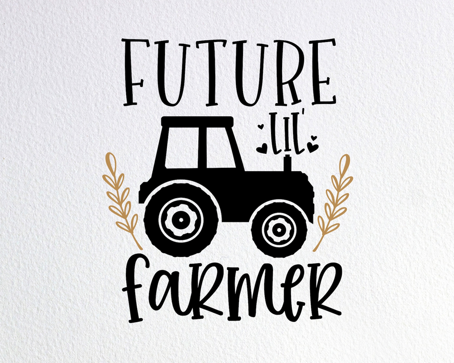 Future Lil' Farmer Svg New Farm Baby Announcement Onesie Etsy