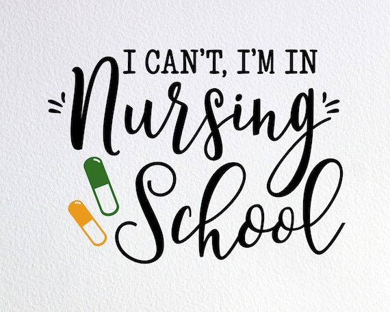 I Can't I'm In Nursing School Shirt Future Nurse T-Shirt I Can't I'm In Nursing School Shirt Future Nurse T-Shirt