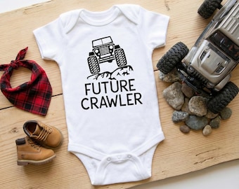 Future Crawler SVG: Funny Off Road Onesie Cut File (Digital Download)