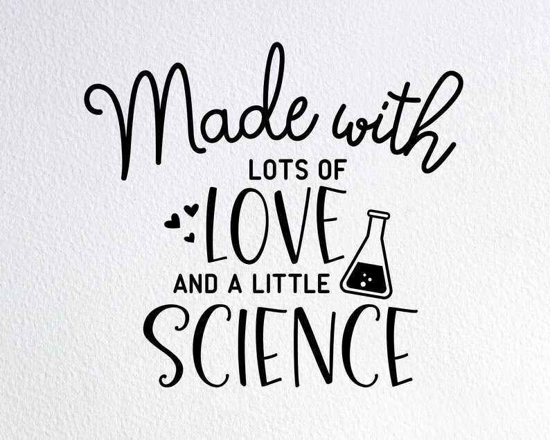 Download Made With Lots Of Love And A Little Science Svg Ivf Baby ...