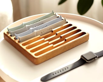 Elegant Whoop and Apple Watch Band Storage