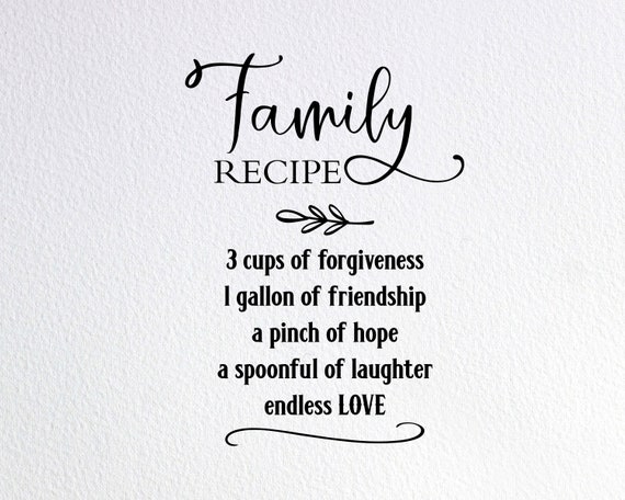 Free Free 113 Family Recipe Svg SVG PNG EPS DXF File