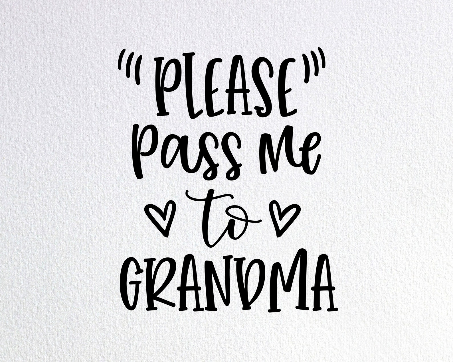 Please Pass Me To Grandma Svg Funny Grandma Baby Onesie Svg zdjęcie 1.