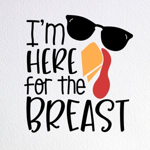 Funny Thanksgiving Turkey SVG: Breastfeeding Onesie Cut File