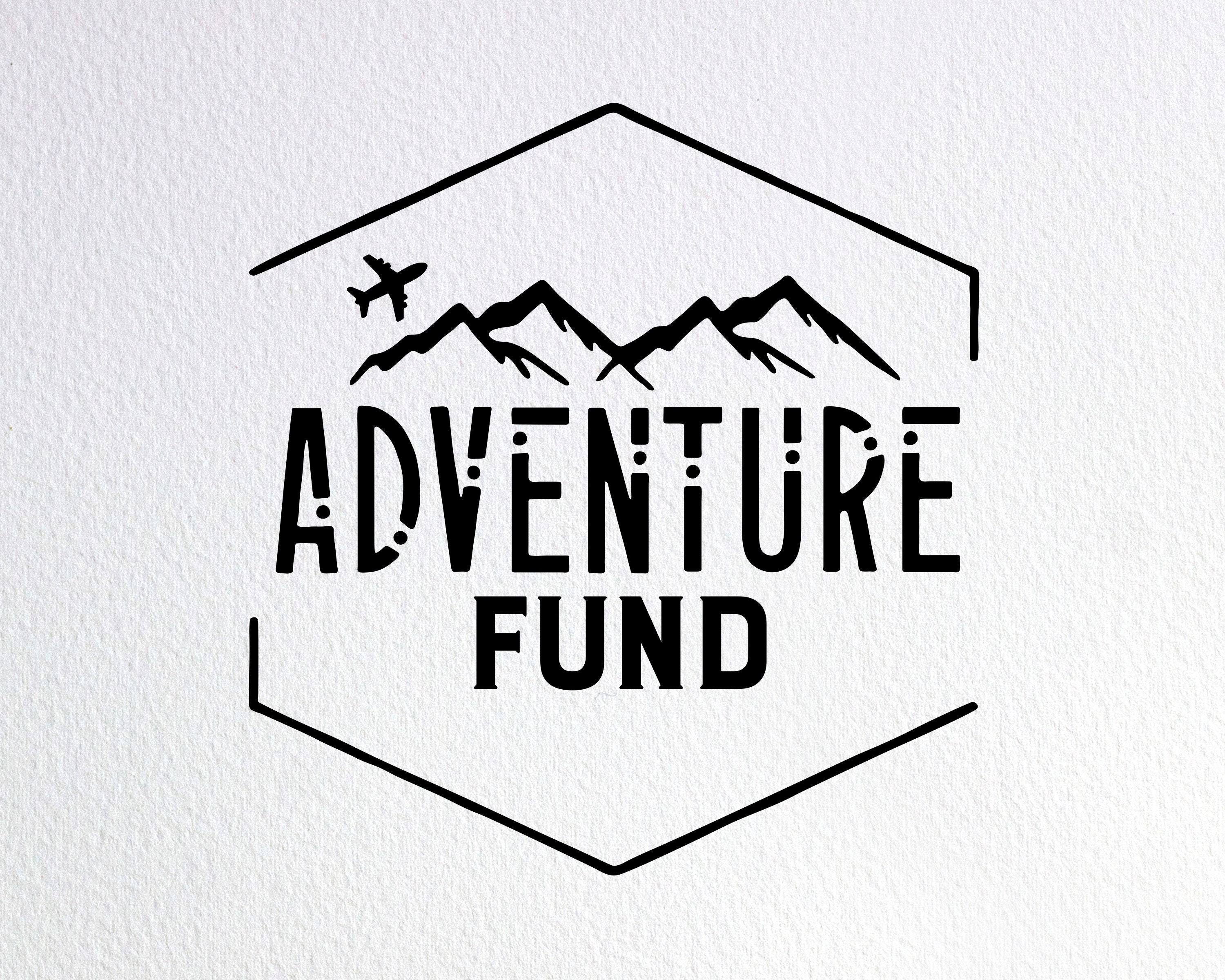 Adventure Fund Svg, Adventure Fund Jar Svg, Dxf Png Cut File for Cricut  Silhouette Cameo