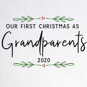 Our First Christmas As Mr And Mrs 2020 Svg Newlywed Christmas Etsy