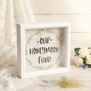 Fundo de Lua de Mel SVG: Arquivo de Corte para Pote de Fundo de Casamento (Download Digital)