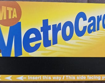 MTA Metrocard Special: 1997 First Subway Series - NY Yankees and