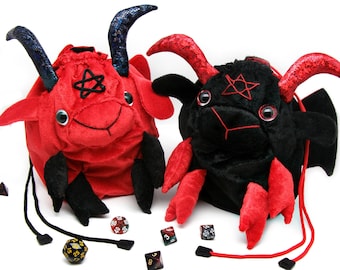 Baphomet plush backpack hotsell