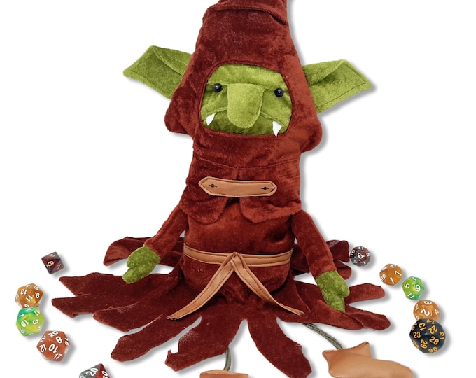 Goblin dice bag holder storage DND gifts