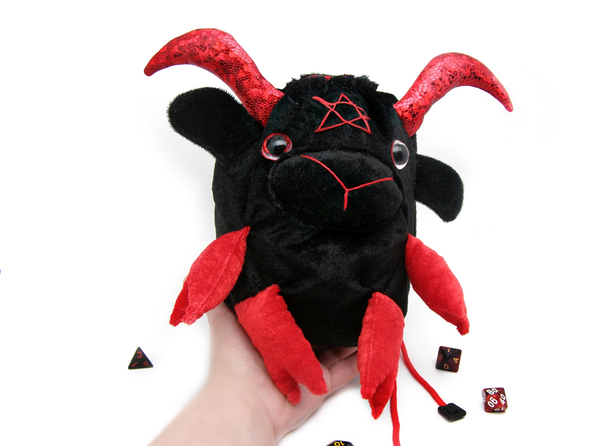Baphomet plush bag deals