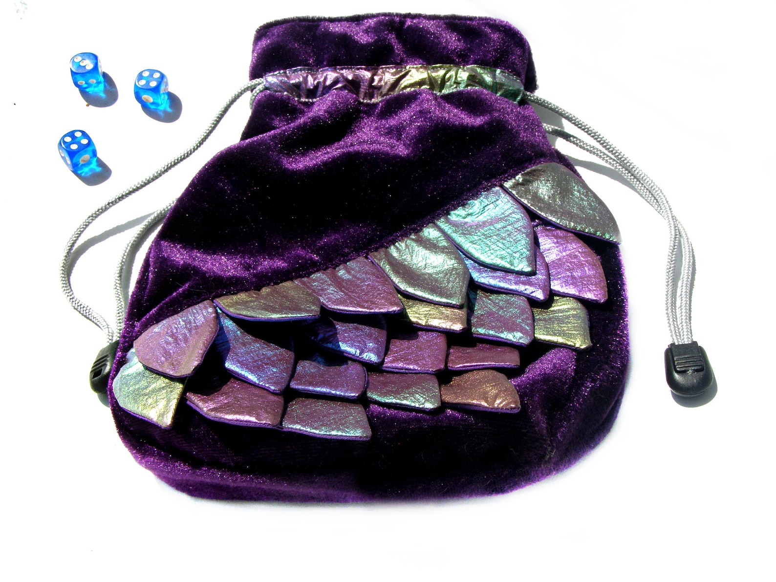 Dragon Egg Dice Bag. Dice Bag of Holding. Dnd Dice Bag. Neon Etsy