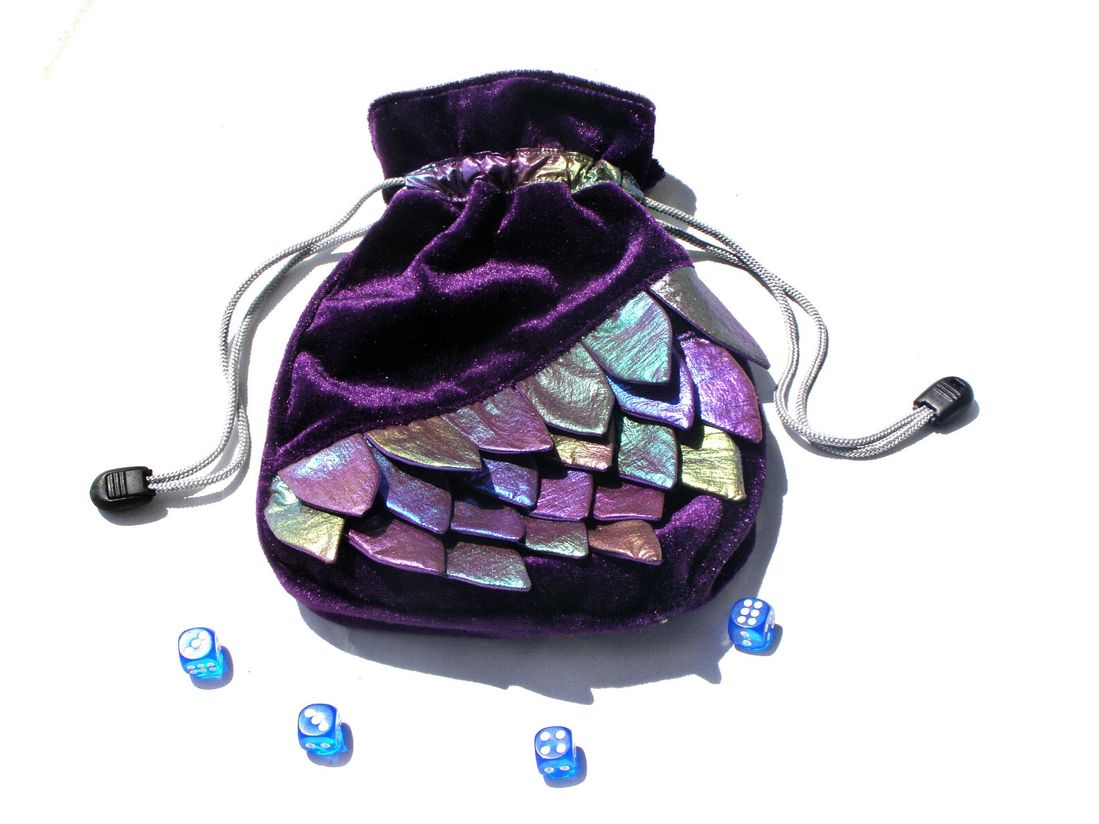 Dragon Egg Dice Bag. Dice Bag of Holding. Dnd Dice Bag. Neon Etsy