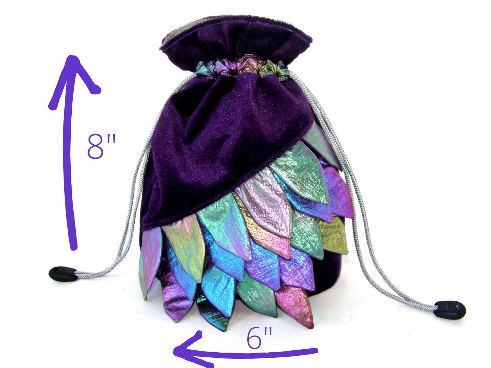 Dragon Egg Dice Bag. Dice Bag of Holding. Dnd Dice Bag. Neon Etsy