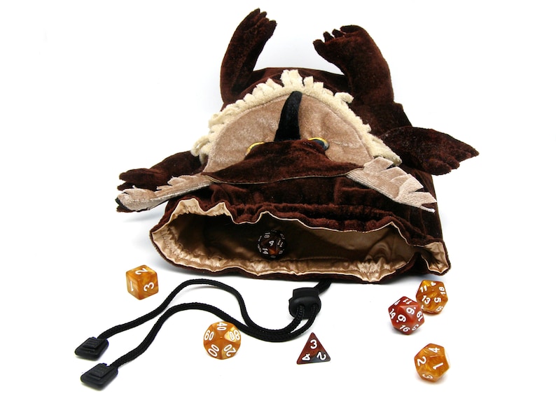 Owlbear Plush Dnd Dice Bag of Holding Dice Holder Large Dice Etsy New