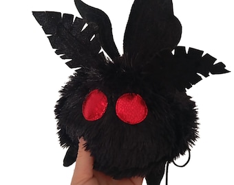 Mothman dice bag Butterfly dice holder dnd accessories