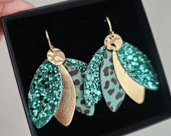 Large Flower Earrings