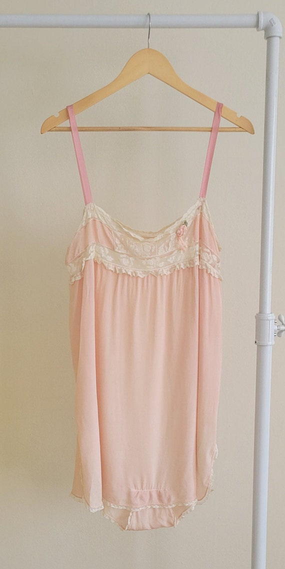 Antique Teddy Romper/ Myer Siegel + Co Los Angeles