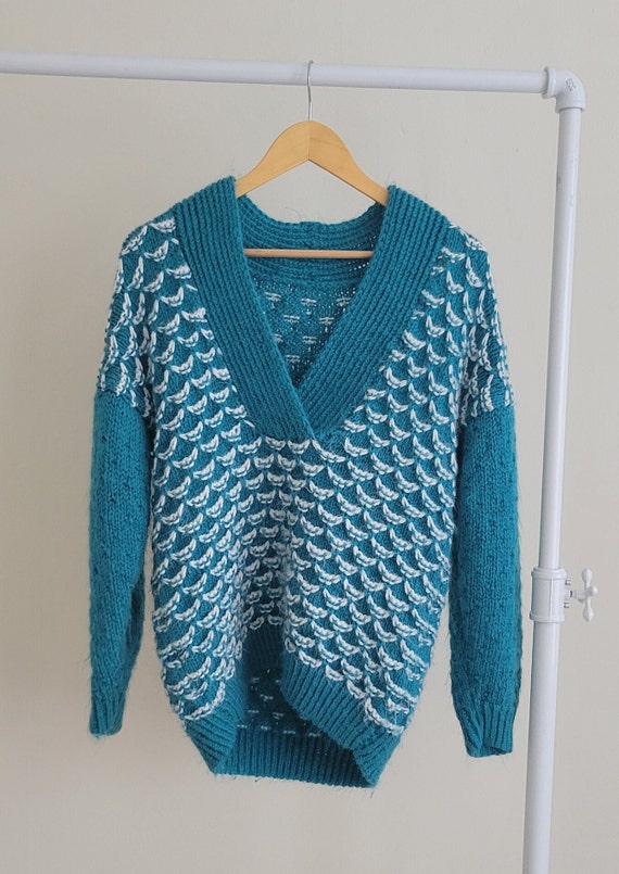Cozy Hand-Knit Slouchy Sweater