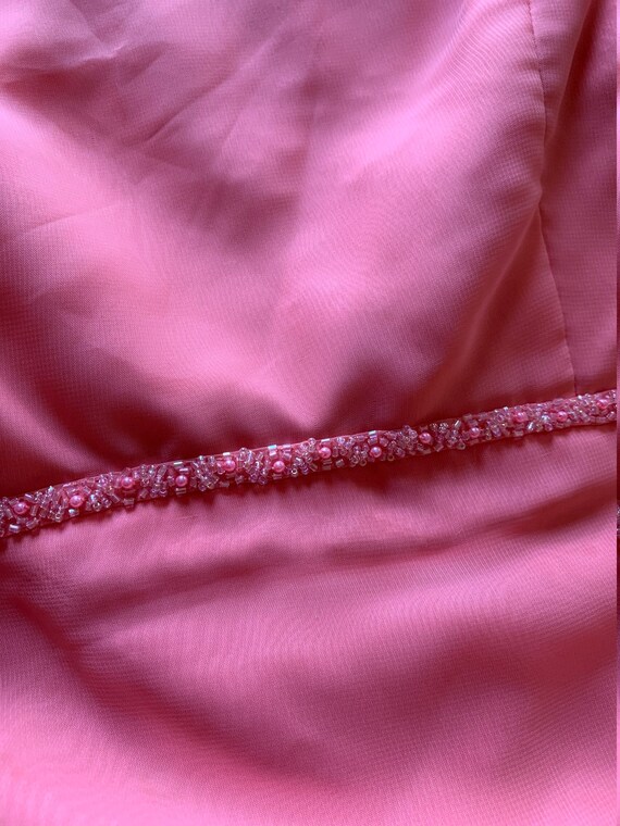 Dress Beautiful Pink /Orange Dress  Great Back Be… - image 9